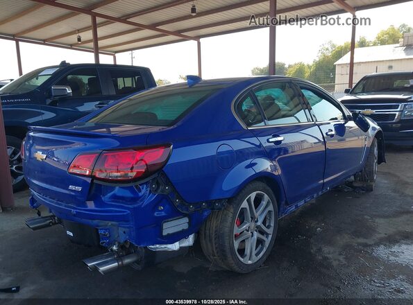 6G3F15RW2HL302267 2017 CHEVROLET SS Blue უკანა მარჯვენა