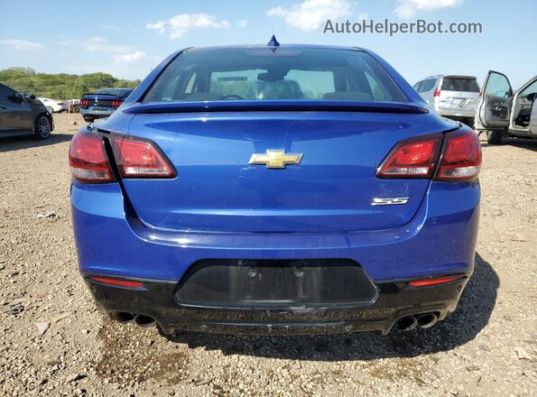 6G3F15RW7GL217388 2016 CHEVROLET SS Blue 