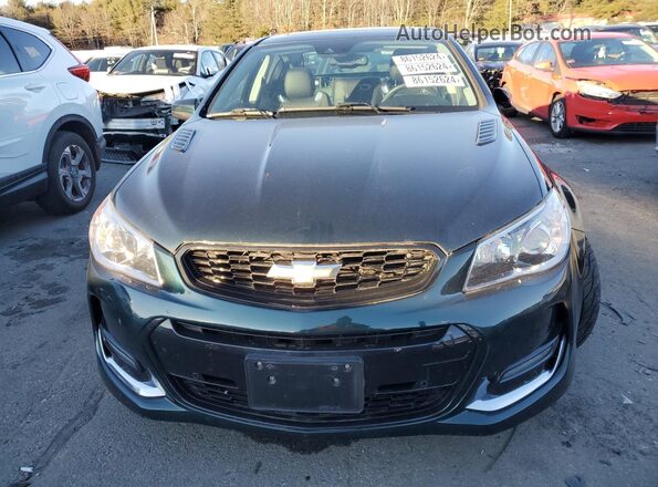 6G3F25RW5HL300154 2017 CHEVROLET SS Green წინა ხედი