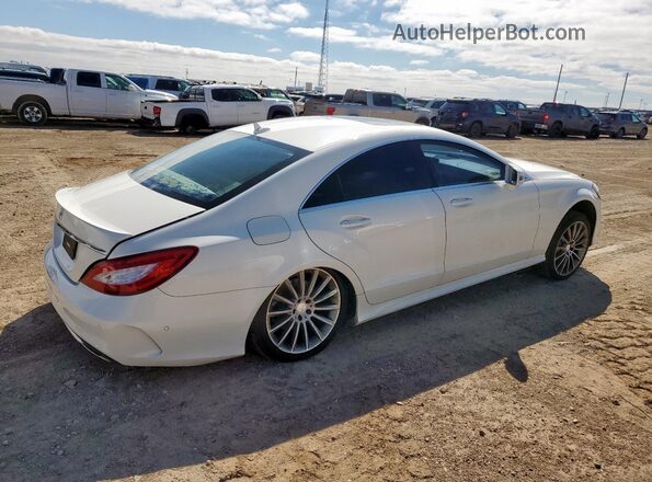 WDDLJ7DB2GA179165 2016 MERCEDES-BENZ CLS-CLASS White Przód prawy