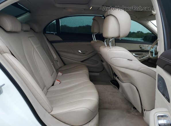 WDDUG6GB8JA346550 2018 MERCEDES-BENZ S-CLASS Белый 