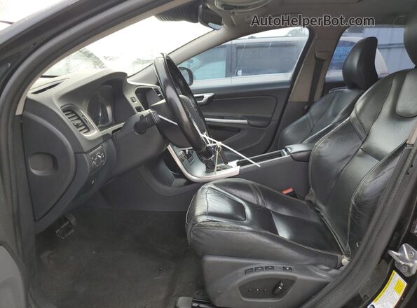 YV140MEL1J2391526 2018 VOLVO V60 Black Widok deski rozdzielczej