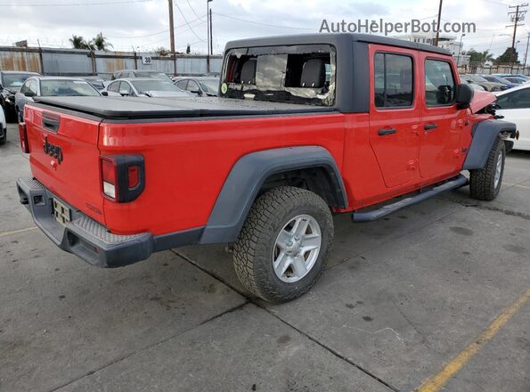 1C6HJTAG5LL159717 2020 JEEP GLADIATOR Red Front right