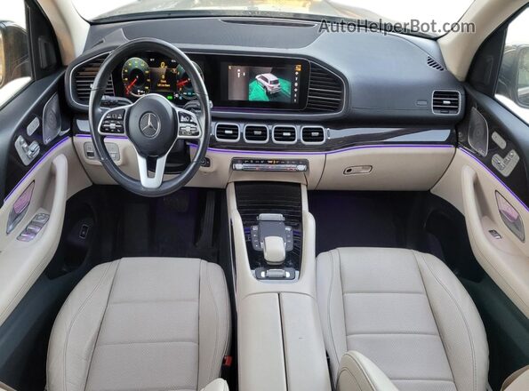 4JGFF5KE6MA449547 2021 MERCEDES-BENZ GLS Черный Вид задних сидений