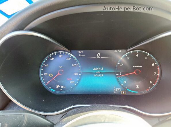 55SWF8DBXLU326976 2020 MERCEDES-BENZ C Gray Rear seats view
