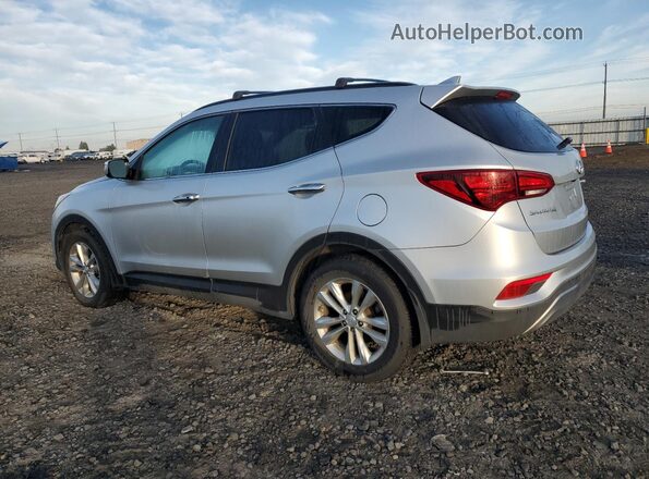 5XYZUDLA1JG563156 2018 HYUNDAI SANTA FE Silver 