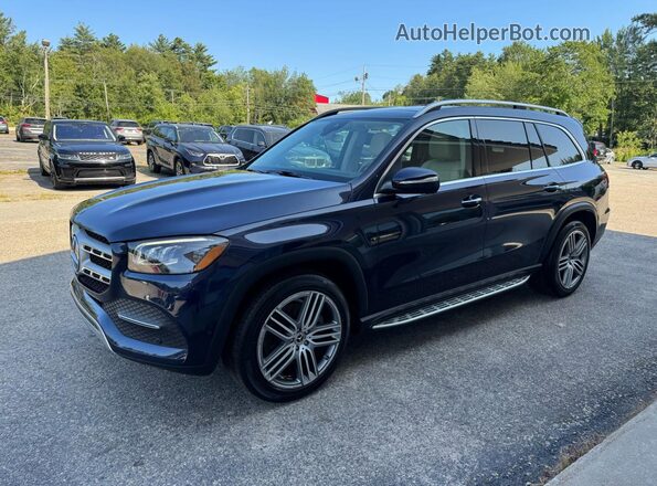 4JGFF5KE6LA267913 2020 MERCEDES-BENZ GLS Blue Tył lewy