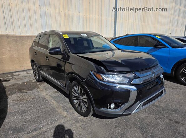 JA4AD3A37LZ031551 2020 MITSUBISHI OUTLANDER Black უკანა მარცხენა