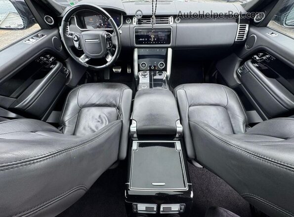 SALGS5SE9MA415972 2021 LAND ROVER RANGE Black Հետևի նստատեղերի տեսք
