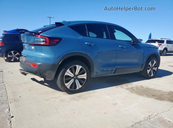 YV4ED3GL0P2057824 2023 VOLVO C40 Синий Передняя правая четверть