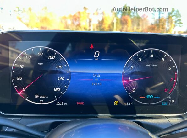 W1KAF4HB2NR017214 2022 MERCEDES-BENZ C Blue ხელსაწყოთა პანელის ხედი