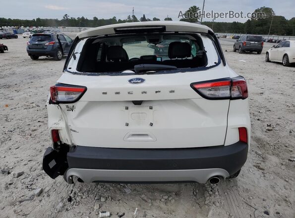 1FMCU0H67NUB78283 2022 FORD ESCAPE White Вид салону спереду