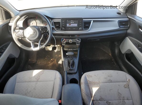 3KPA24AB5JE103168 2018 KIA RIO Silver 