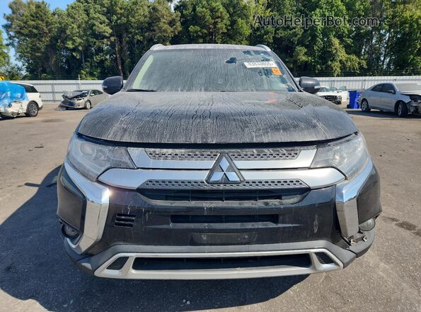 JA4AZ3A3XKZ039045 2019 MITSUBISHI OUTLANDER Black Widok z tyłu