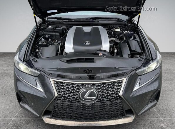 JTHC81D22K5035098 2019 LEXUS IS Black Widok deski rozdzielczej