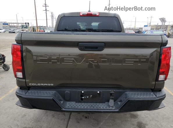 1GCGSBECXR1134559 2024 CHEVROLET COLORADO Brown Vista interior delantera