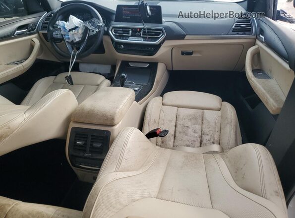 WBX47DP07NN155863 2022 BMW X3 White Widok zestawu wskaźników