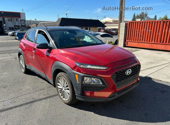 KM8K2CAA3LU471726 2020 HYUNDAI KONA Red უკანა მარცხენა