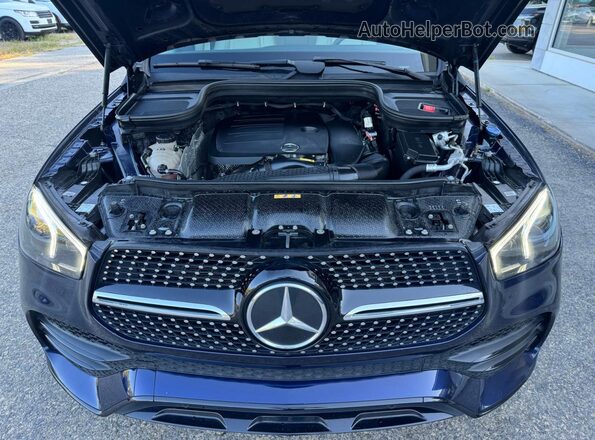 4JGFB4KB9NA648315 2022 MERCEDES-BENZ GLE-CLASS Blue Սալոնի հետևի տեսք
