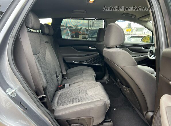 5NMS3CADXKH050958 2019 HYUNDAI SANTA FE Gray Սալոնի դիմացի տեսք