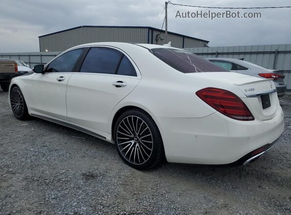 WDDUG6GB8JA346550 2018 MERCEDES-BENZ S-CLASS Белый 
