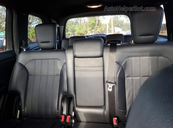 4JGDF6EE3HA888770 2017 MERCEDES-BENZ GLS-CLASS Black Vista interior trasera