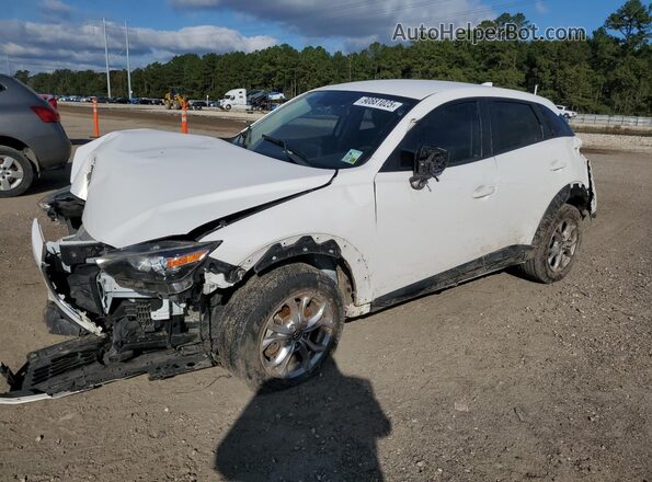 JM1DKDB72H0166559 2017 MAZDA CX-3 White Trasero izquierdo