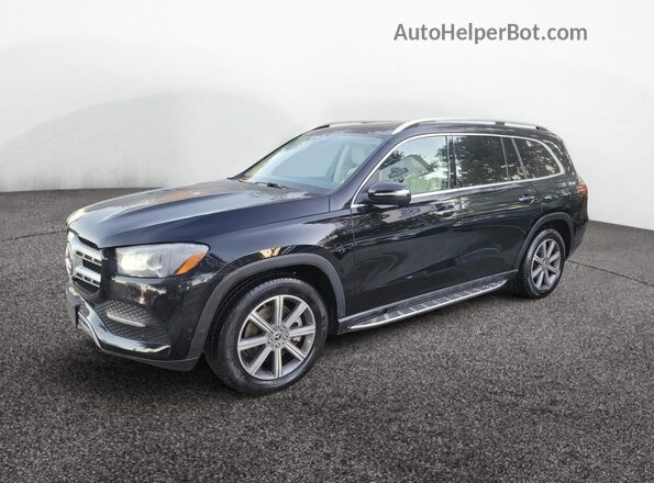 4JGFF5KE6MA449547 2021 MERCEDES-BENZ GLS Черный Задняя правая четверть