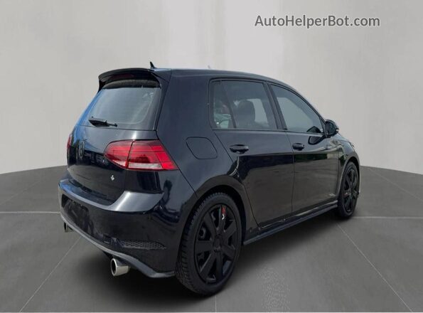 3VW5T7AU5KM014139 2019 VOLKSWAGEN GTI Black Вид спереду