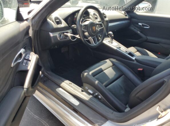 WP0CA2A80HS220216 2017 PORSCHE BOXSTER Silver 