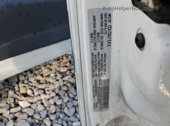 ZFBHRFAB2N6W67493 2022 RAM PROMASTER White სალონის 360-გრადუსიანი ხედი