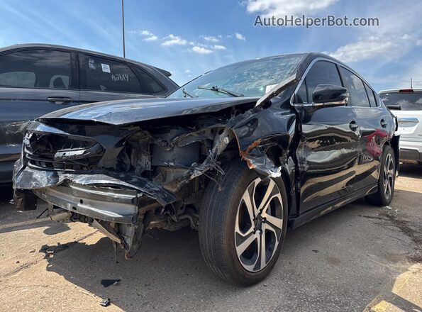 4S3BWAN65L3025831 2020 SUBARU LEGACY Черный Задняя правая четверть