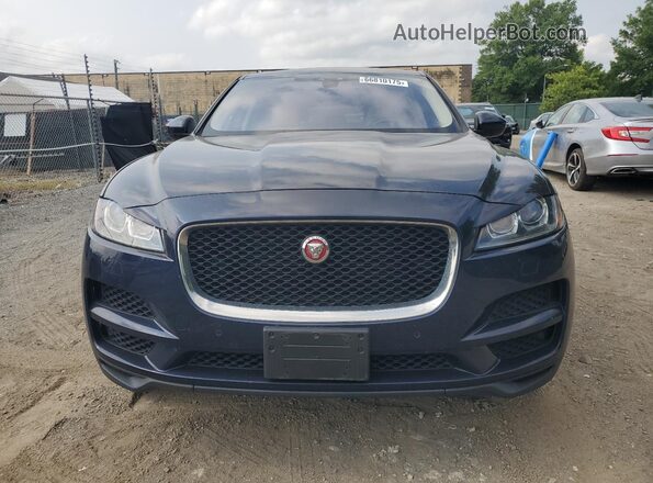 SADCJ2FX5LA618430 2020 JAGUAR F-PACE Blue Вид спереду