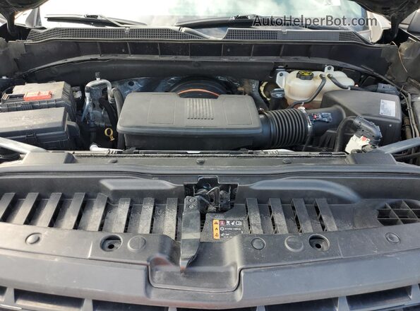 1GCRYDEDXLZ127468 2020 CHEVROLET SILVERADO Black Vista del compartimento del motor