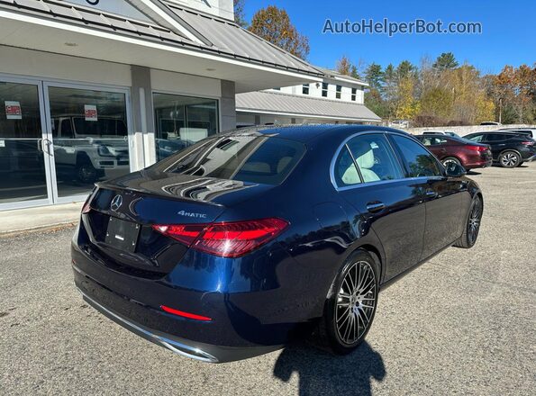 W1KAF4HB2NR017214 2022 MERCEDES-BENZ C Blue წინა ხედი
