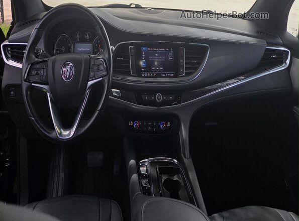 5GAERBKW2PJ190253 2023 BUICK ENCLAVE Black Widok zestawu wskaźników