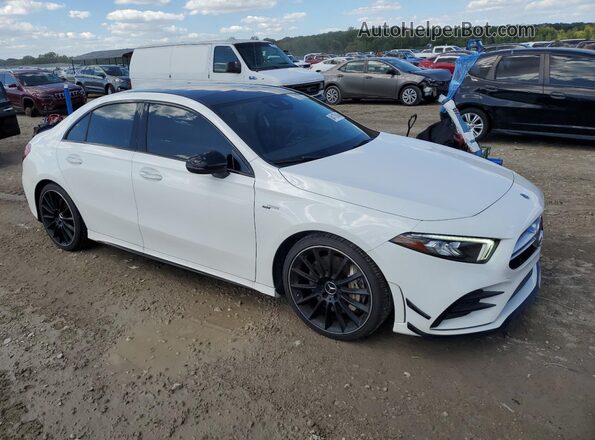 W1K3G5BB5MJ267029 2021 MERCEDES-BENZ A White 