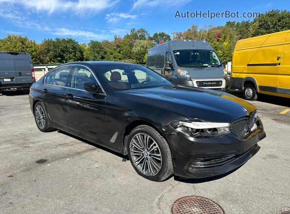 WBAJS3C03LCD49216 2020 BMW 5 SERIES Black Front view