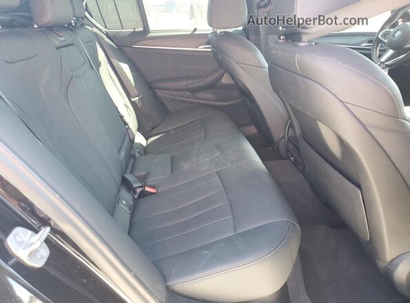 WBA53BJ04NWX46363 2022 BMW 5 SERIES Синий Вид задней части салона