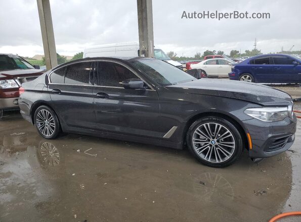 WBAJA5C58KBX86446 2019 BMW 5 SERIES Gray წინა ხედი