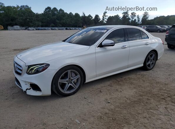WDDZF4JB9KA555898 2019 MERCEDES-BENZ E White Trasero izquierdo