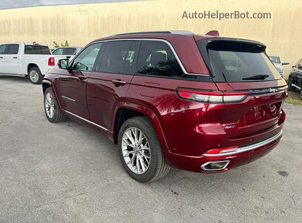 1C4RJYN66N8500902 2022 JEEP GRAND CHER Red Delantero derecho
