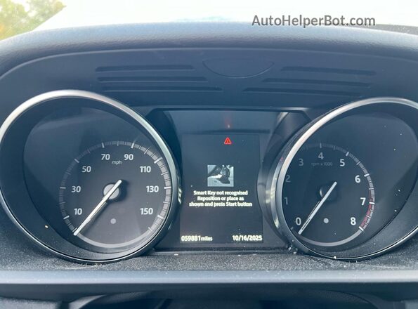 SALRG2RV9L2426705 2020 LAND ROVER DISCOVERY Black Widok deski rozdzielczej