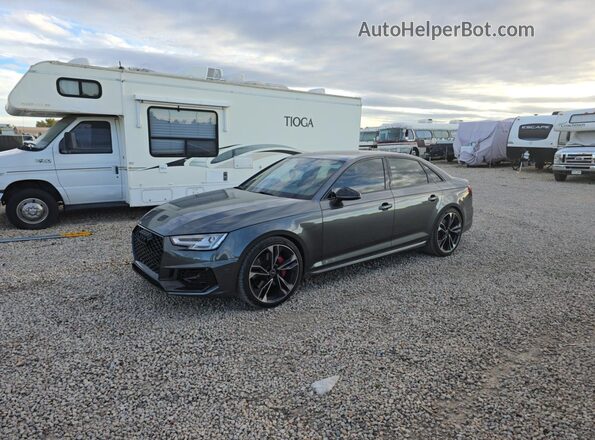 WAUB4AF43KA062435 2019 AUDI S4 Gray უკანა მარჯვენა