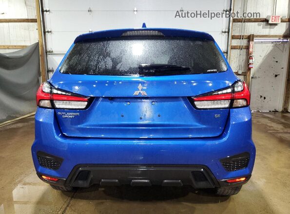 JA4ARUAU8RU016448 2024 MITSUBISHI OUTLANDER Blue 