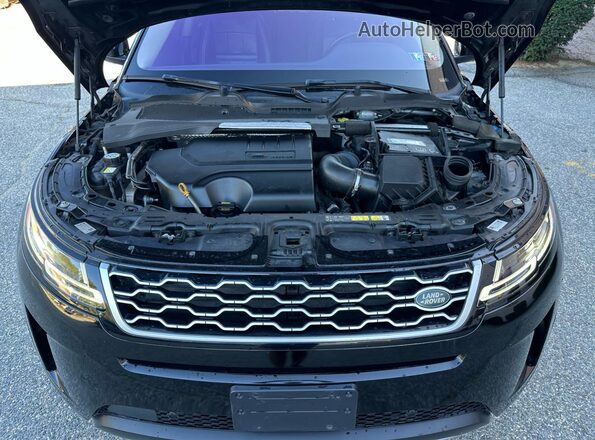 SALZP2FXXLH019723 2020 LAND ROVER RANGE ROVER Black Vista interior delantera