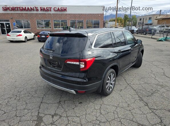 5FNYF5H58NB038745 2022 HONDA PILOT Black Դիմացի տեսք