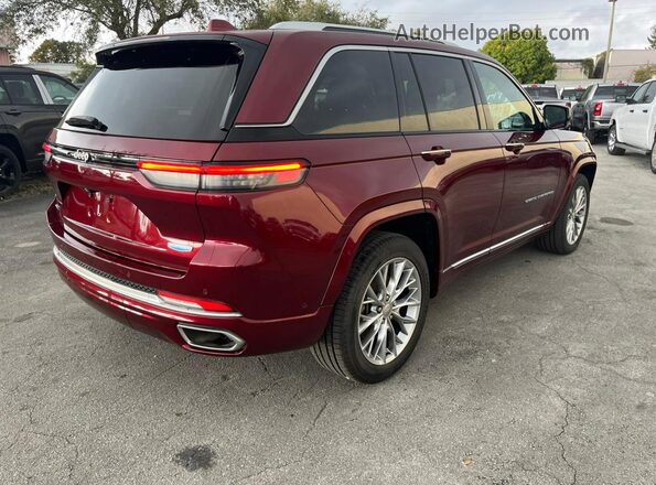 1C4RJYN66N8500902 2022 JEEP GRAND CHER Red Vista frontal