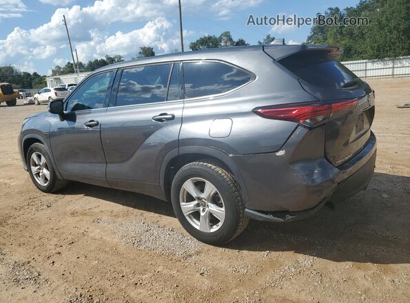 5TDCZRAH0LS006085 2020 TOYOTA HIGHLANDER Gray 