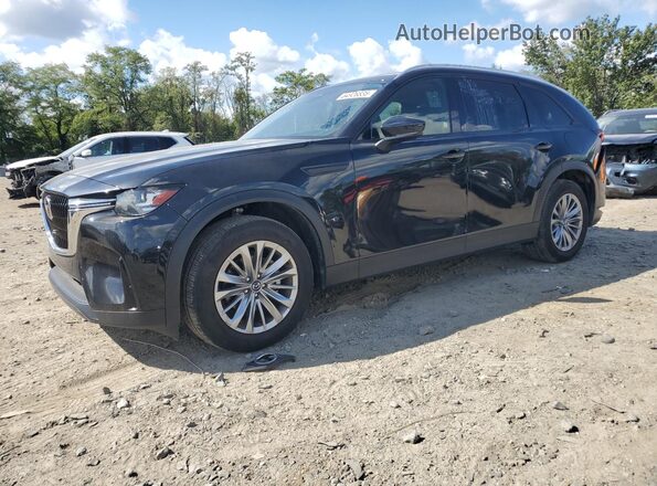 JM3KKCHD0R1133349 2024 MAZDA CX-90 Black Trasero izquierdo